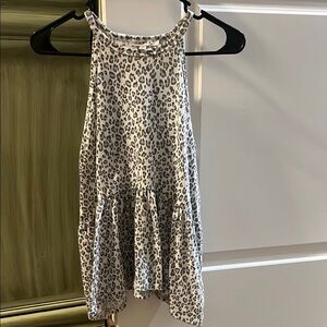 Gaze Leopard Print Tank Too